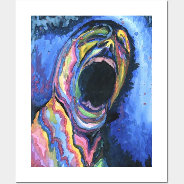 Series of Screams - Ecstasy Wall Art by Austin Floyd Artwork